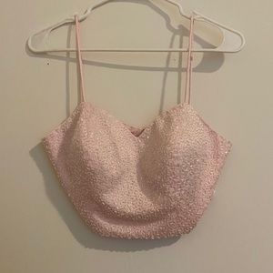 Vintage Cire by Landa sweetheart top